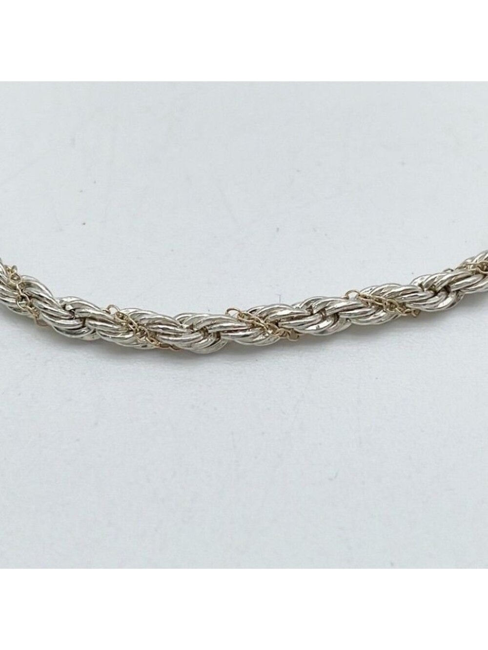 Tiffany & Co Bracelet Silver Gold Twist Chain Combination - Picture 2 of 4